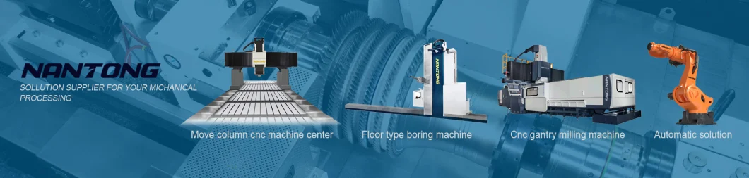 CNC Horizontal Gantry Table Moving Milling Machine