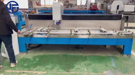 Automatische Glasbearbeitungsmaschinen CNC-Glasbearbeitungszentrum Glasbearbeitungszentrum